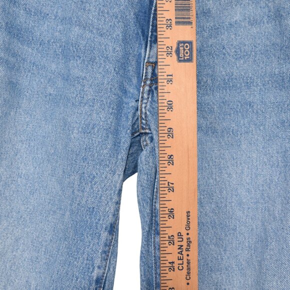 Levi’s 94 Baggy Ripped Jeans Light Wash Distressed Knees W26 Y2K Grunge 90s - Picture 7 of 10